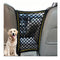 DYKESON Dog Car Net Barrier Pet Barrier with Car Mesh Organizer for Dog & Child, Safety Divider with Upgraded Storage Pouch, Easy Install for Cars & SUVs