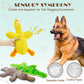 MAOOOOB No Stuffing Dog Squeak Toys-3 Pack Chew Toys for Small Medium Large Breed- Durable Puppy Teething Interactive to Keep Them Busy- Best Birthday Gift