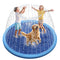 Raxurt Non-Slip Splash Pad for Kids and Dog, 67'' Splash Pad Thicken 0.58mm for Kids Ages 4-8 Toddler Baby Splash Sprinkler Pad Dog Pool Summer