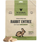 Vital Essentials Freeze Dried Cat Food, Raw Rabbit Mini Patties | Complete Meal or Topper | Easy to Portion and Rehydrate | High Protein, Grain Free Dry Cat Food | 8 oz Bag