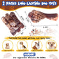 Dog Chew Toys for Aggressive Chewers：2 Pack Indestructible Dog Toy for Large Breed- Tough Nylon Teething Bone Toy to Keep Them Busy