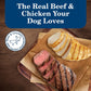 Blue Buffalo Homestyle Recipe Adult Wet Dog Food, Made with Natural Ingredients, Chicken and Beef Dinner Variety Pack, 12.5-oz Cans (6 Count, 3 of Each)
