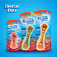 Hartz Chew 'n Clean Dental Duo Dog Treat & Chew Toy, Color Varies, Extra Small, 6 Count