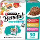 Beneful Purina Small Breed Wet Dog Food Variety Pack, IncrediBites With Real Beef, Chicken and Salmon - (Pack of 30) 3 Oz. Cans