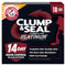 ARM & Hammer Clump & Seal Platinum Cat Litter, Multi-Cat Clumping Litter Forms Rock-Hard Clumps, Powerful Odor Eliminators with Baking Soda, 14-Day Odor Control, 18 lbs