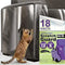 JINVOGREEN Large Cat Scratch Furniture Protector, 18 Pcs Clear Anti Cat Scratch Protector, Self-Adhesive Furniture Cat Scratch Protector, 17in