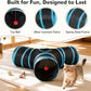 Tempcore Pet Cat Tunnel Tube Cat Toys 3 Way Collapsible, Tunnels for Indoor Cats，Kitty Bored Peek Hole Toy Ball Cat, Puppy, Kitty, Kitten, Rabbit