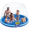 Non Slip Splash Pad for Kids and Dogs, 80" Sprinkler Splash Pad with 5mm Reinforced Edges,0.58mm Thickened Dog Pool,Outdoor Water Toys for