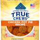Blue Buffalo True Chews Dog Treats Made in the USA with Natural Ingredients Chicken Pot Pie