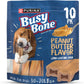 Purina Busy Bone Adult Dog Chew Bone Treats, Peanut Butter - 10 ct. Pouch