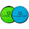 Hyper Pet Flippy Flopper 9" Flying Disc Soft Dog Toy, Floats in Water & Safe on Teeth, for All Breeds, Pack of 2 (Colors May Vary)