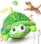 GUKCO Interactive Moving Dog Toys – Plush Chew Toy with Bouncing Ball, Music & Recording | Rechargeable Self-Play Toys for Small, Medium & Large Dogs to Keep Them Engaged (Turtle)