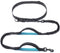 iYoShop Retractable Hands Free Dog Leash - Dual Handle Bungee Waist Leash for Small, Medium and Large Dogs (Medium/Large, 25-150 lbs, Black)