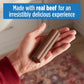 Milk-Bone Comfort Chews, Rawhide Free Dog Treats with Unique Chewy Texture and Real Beef, 16 Chews, Easy on Digestive System