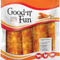 Good'n'Fun Triple Flavor 7 inch Rolls, Chews for Dogs, 6 Count (Pack of 1)