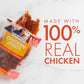 Pur Luv Chicken Jerky Dog Treats, Made with 100% Real Chicken Breast, 16 Ounces, Healthy, Easily Digestible, Long-Lasting, High Protein, Satisfies