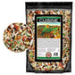 Small Hookbill Cuisine, 4 Lbs Premium Birdseeds for Parrot, Bird Food for Small Hookbill, Supports Daily Energy, Growth & Digestive Health, Nutrient-Rich Parrot Bird Seed for Outside Feeders
