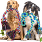 Eefitoys Tough Dog Rope Toys for Aggressive Chewers, Tough Tug of War Dog Toys for Large, Medium & Small Dogs – 5 Pack Including 2 Ropes & 3 Supplies
