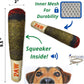 Nestpark Doggy Doobie - Funny Dog Toys - Plush Squeaky Toys for Medium, Small and Large - Cool Stuffed for Dog Birthday