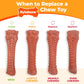 Nylabone Original Bone Power Chew Toy Value Pack for Dogs, Durable Dog Toys for Aggressive Chewers, Long Lasting Chicken, Bacon, and Peanut Butter Flavor, Small Dogs - Up to 25 Ibs, 3 Pack