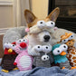 Nocciola 5-Pack Squeaky Dog Toys, Durable Stuffed Critter Zoo Dog Toys with Unique Squeak Sounds to Keep Dogs Busy, Puppy Toys for Small, Medium, and Large Dogs