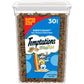 Temptations Cat Treats MixUps Surfer's Delight, Tuna, Shrimp, Salmon Flavor, Crunchy and Soft Cat Treats, 30 oz. Tub