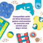 Outward Hound by Nina Ottosson Puzzle Bitez USA Made Dog Treats, Peanut Butter Flavor, Bite-Sized Training Reward and Interactive Puzzle Toy Treats, 7.5oz