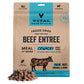 Vital Essentials Freeze Dried Dog Food, Raw Beef Crunchy Mini Nibs | Complete Meal or Topper | 96% Beef, Organs & Bone | Limited Ingredient, High