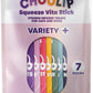 Choolip Squeeze Vita Stick Lickable Cat and Dog Treats – 7-Count Variety Pack – Creamy Puree with Multivitamins for Joints, Skin, Heart, Kidney, Liver, Eyes & Brain – Grain-Free & Vet-Formulated