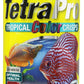 TetraPro Tropical Color Crisps, Fish Food With Natural Color Enhancers, Tropical Fish Food, 7.41 Ounces