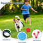 CHEODIN 2 Pack Indestructible Squeaky Dog Balls for Aggressive Chewers, Interactive Dog Toys for Teething, Relieving Anxiety. Chew Toy for Large, Medium Breeds, Outdoor Rubber Balls.