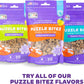 Outward Hound by Nina Ottosson Puzzle Bitez USA Made Dog Treats, Peanut Butter Flavor, Bite-Sized Training Reward and Interactive Puzzle Toy Treats, 7.5oz