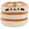 GUND Pusheen the Cat Pancake Squisheen Plush, Squishy Toy Stuffed Animal for Ages 8 and Up, Brown, 6”