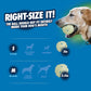 Chuckit! Air Glow Fetch Ball Dog Toy, Medium (2.5 Inch) Pack of 2, for Breeds 20-60 lbs