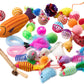 Fashion's Talk Cat Toys Variety Pack for Kitty 20 Pieces
