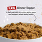 Stella & Chewy's Freeze-Dried Raw Marie’s Magical Dinner Dust - - Premium Beef Dog Food Topper with Organic Fruits & Vegetables - Perfect for Picky Eaters - 7oz