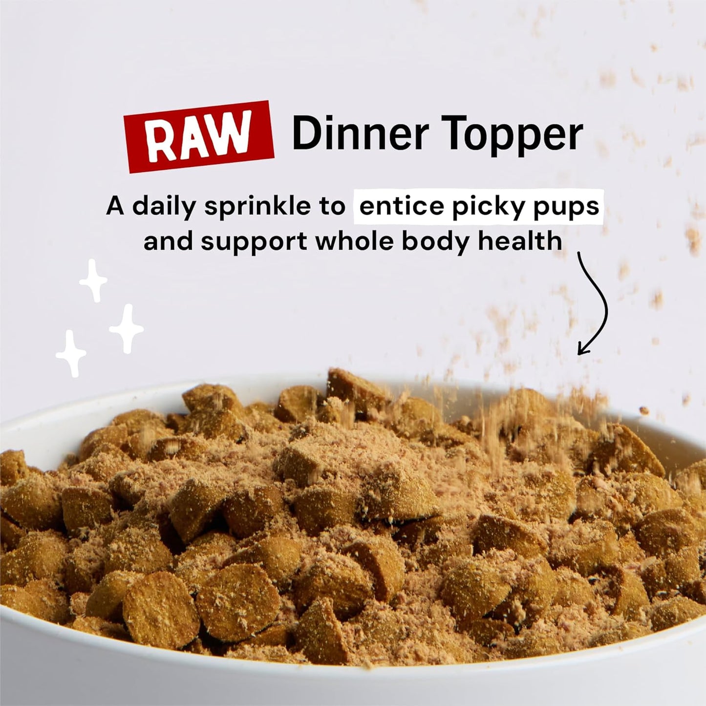 Stella & Chewy's Freeze-Dried Raw Marie’s Magical Dinner Dust - - Premium Beef Dog Food Topper with Organic Fruits & Vegetables - Perfect for Picky Eaters - 7oz