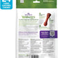 Whimzees Wellness Brushzees Dog Dental Treats, Small Size Stick, (24 Count)