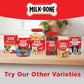 Milk-Bone Gravy Bones Dog Treats with 4 Savory Meat Flavors Coated in Gravy, 7 Pound