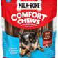 Milk-Bone Comfort Chews, Rawhide Free Dog Treats with Unique Chewy Texture and Real Beef, 16 Chews, Easy on Digestive System