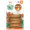 Nylabone Healthy Edibles Natural Chews, Long Lasting Dog Bones, Healthy Dog Treats, Bacon Flavor, X-Small (8 Count)