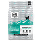 I AND LOVE AND YOU Naked Essentials Dry Cat Food - Salmon + Whitefish for Hairball Care - Grain Free, Real Meat, No Fillers, 3.4lb Bag