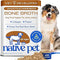 Native Pet Bone Broth for Dogs - Made with Real Beef Bone Broth, Dog Food Toppers for Picky Eaters - Provides Extra Hydration & Nutrition for Joint Strength, Immunity & Heart Health-48 Scoops