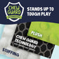 goDog Bubble Plush Skinny Dragons Squeaky Plush Dog Toy, Chew Guard Technology - Green, Large