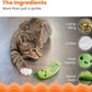 Catstages Crunchy Pickle Kicker Cat Toy – Plush Crinkle Toy with Catnip and Dental Mesh, 6.5"