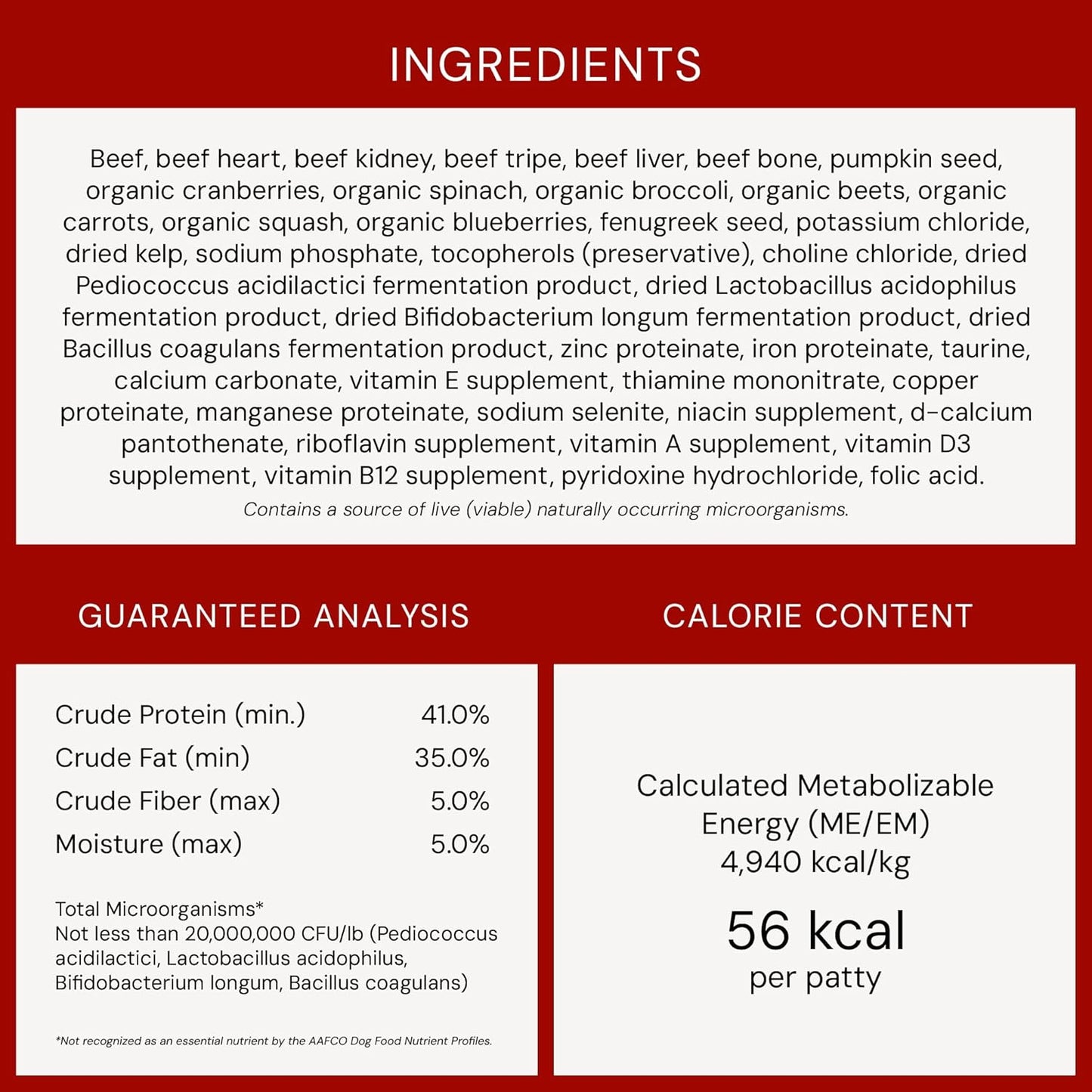 Stella & Chewy's Freeze-Dried Raw Dinner Patties - Beef Recipe - High Protein Grain-Free Puppy & Dog Food - Perfect For Picky Eaters - 25 oz
