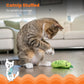 Catstages Crunchy Pickle Kicker Cat Toy – Plush Crinkle Toy with Catnip and Dental Mesh, 6.5"