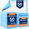 Healqu Disposable Underpads - Absorbent Incontinence Bed Pads for Adults, Kids, Elderly, and Pets - Fluid and Urine Bed Protection - Large, Thick
