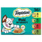 Temptations Pate in Gravy Adult Wet Cat Food Tasty Chicken Entree, Seafood Medley, Backyard Cookout, and Catnip Fever, 3.5 oz. Trays (36 Count, Pack