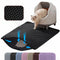 Cat Litter Mat, 24x18 Inches Large Double Layer Honeycomb Cat Litter Trapping Mat, Non Slip Waterproof Urine Proof Cat Litter Box Mat for Floor, Kitty Litter Rug, Cat Supplies, Black